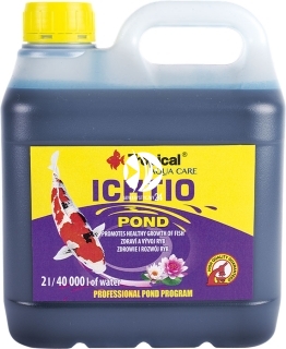 TROPICAL Ichtio Pond 2L (32228) - Preparat do bezpiecznego i prawidłowego rozwoju ryb w oczku wodnym, stawie