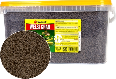 TROPICAL Welsi Gran 10L/6,5kg (60469) - Pokarm dla ryb dennych