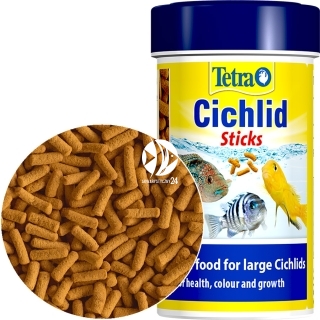 TETRA Cichlid Sticks 100ml (T747340) - Pływający pokarm w pałeczkach dla pielęgnic.