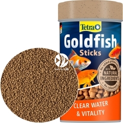TETRA Goldfish Sticks 100ml (T747432) - Pokarm podstawowy dla złotych rybek i innych gatunków ryb zimnolubnych.