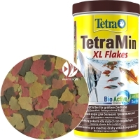TETRA TetraMin XL Flakes 1L (T204393) - Pokarm płatkowany dla dużych ryb.