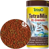 TETRA TetraMin XL Granules 250ml (T189638) - Tonący pokarm granulowany dla wszystkich ryb ozdobnych.
