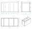 AKVASTABIL Sump 70x33x40cm (FI90100) - Szklany filtr do akwarium