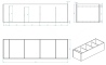 AKVASTABIL Sump 120x43x40cm (FI90200) - Szklany filtr do akwarium