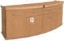 DIVERSA Szafka Solid AP 200x60x75cm (118999) - Szafka profilowana pod akwarium w 11 kolorach do wyboru Buk