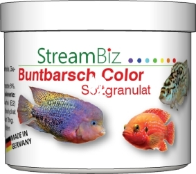 StreamBiz Buntbarsch Color Softgranulat 80g (21022) - Pokarm wybarwiający dla pielęgnic