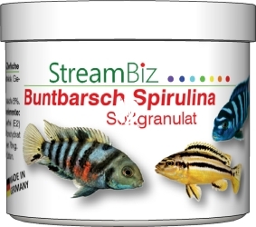 StreamBiz Buntbarsch Spirulina Softgranulat 80g (21012) - Pokarm dla Pielęgnic