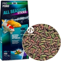 JBL ProPond All Seasons Sticks 5,8kg (50106) - Pokarm całoroczny dla ryb stawowych