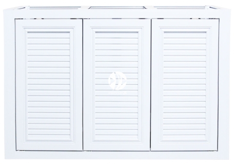 VIV Szafka Blinds 150x50x80cm White (870-14WB) - Aluminiowa szafka pod akwarium