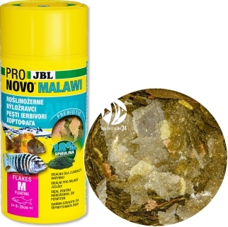 JBL ProNovo Malawi Flakes M (31209) - Pokarm dla pielęgnic Malawi i Tanganika