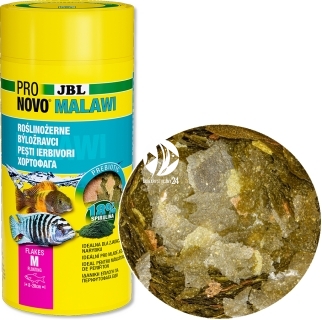 JBL ProNovo Malawi Flakes M (31209) - Pokarm dla pielęgnic Malawi i Tanganika