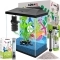 Leddy Mini Creative Set 30 Black + Wyposażenie - FULL SET 1 - Zestaw: akwarium filtr pokrywa oświetlenie grzałka podłoże