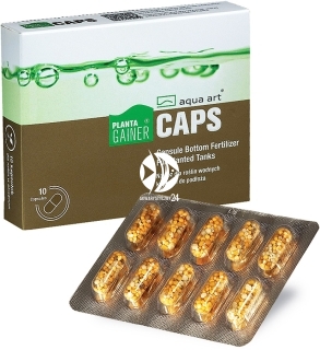 AQUA ART Planta Gainer CAPS 10szt. (PG CAPS 10) - Nawóz do podłoża