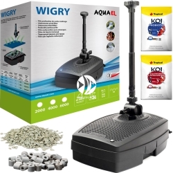 AQUAEL Wigry 4000 (130517) - Filtr podwodny + Lampa UV do oczka wodnego do 4000L