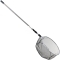 AQUA NOVA Pond Fish Net 50cm (NET-20-ALU-ROUND) - Podbierak teleskopowy do oczka wodnego