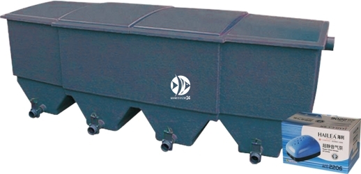 Happet BIOklar Move 140 (F142) - Filtr przelewowy + Napowietrzacz do oczka wodnego do 140 000L