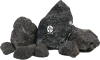 ROTALA Natural Black Lava 1kg - Lawa czarna do akwarium