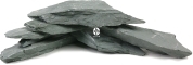 ROTALA Premium Lunar Black Stone 1kg (RPLBS) - Łupek Skała do akwarium