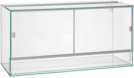 DIVERSA Terrarium Szklane 80x40x50cm (119524) - Dla gadów płazów owadów pajęczaków