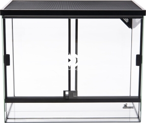 DIVERSA Terrarium z Siatką 40x30x30cm (132132) - Dla małych gadów płazów owadów pajęczaków