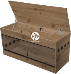 DIVERSA Terrarium z Płyty 150x80x92cm Plus Dąb Artisan (132294) - Dla węża gekona agamy jeża