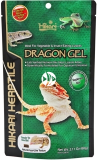HIKARI Dragon Gel 60g (20616) - Pokarm dla Agamy Jaszczurek