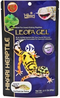 HIKARI Leopa Gel 60g (20606) - Pokarm dla Gekona Jaszczurek