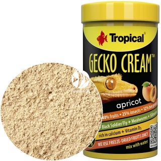 TROPICAL Gecko Cream Apricot (11713) - Pokarm dla gekona