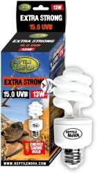 REPTILE NOVA Extra Strong 15.0 UVB 13W (UVB-13W-15.0-EXTRASTRONG) - Żarówka do terrarium