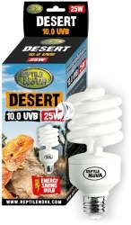 REPTILE NOVA Desert 10.0 UVB 25W (UVB-25W-10.0-DESERT) - Żarówka do terrarium