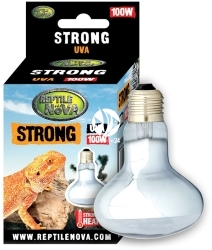 REPTILE NOVA Strong UVA 100W (UVA-100W-STRONG) - Żarówka grzewcza do terrarium