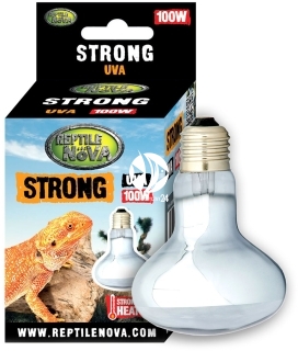 REPTILE NOVA Strong UVA 100W (UVA-100W-STRONG) - Żarówka grzewcza do terrarium