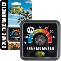 REPTILE NOVA Square-Thermometer (REP-SQUARE-THERMOMETER) - Termometr analogowy do terrarium