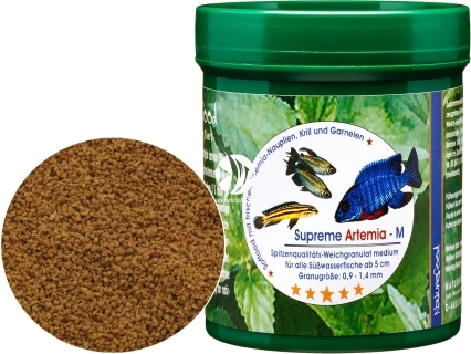 NATUREFOOD Supreme Artemia (38580) - Tonący pokarm dla mięsożernych ryb słodkowodnych