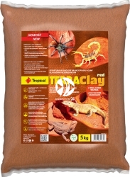 TROPICAL TerraClay Red 5kg (82035) - Podłoże do terrarium