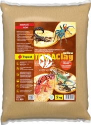 TROPICAL TerraClay Yellow 5kg (82015) - Podłoże do terrarium