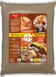 TROPICAL TerraClay Brown 5kg (82025) - Podłoże do terrarium