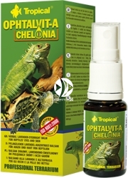 TROPICAL Ophtalvit-A Chelonia 15ml (13011) - Balsam ziołowy dla gadów
