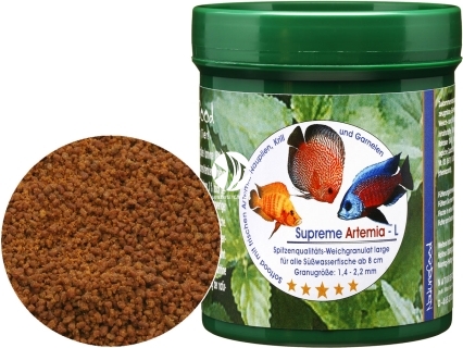 NATUREFOOD Supreme Artemia (38580) - Tonący pokarm dla mięsożernych ryb słodkowodnych