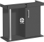 DIVERSA Szafka Comfort 100x40x67cm (118417) - Szafka pod akwarium w 11 kolorach do wyboru Grafit