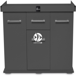 DIVERSA Szafka Solid 80x35x75cm (119355) - Szafka pod akwarium w 11 kolorach do wyboru Grafit