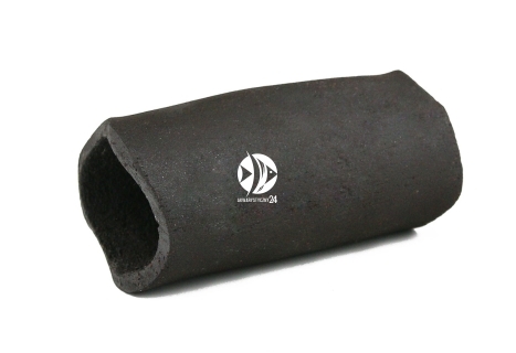AQUAWILD Pleco Cave (Gray) (CRG006) - Przelotowa rurka ceramiczna dla zbrojników i sumów