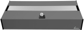 DIVERSA Pokrywa Platino LED 60x30cm (1x12W) (117999) - Aluminiowa obudowa z oświetleniem LED