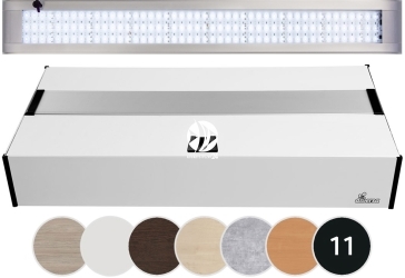 DIVERSA Pokrywa Platino LED Alex 80x35cm (22,7W) White (131931) - Aluminiowa obudowa z oświetleniem