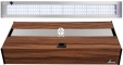 DIVERSA Pokrywa Platino LED Alex 80x35cm (22,7W) White (131931) - Aluminiowa obudowa z oświetleniem Orzech