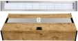 DIVERSA Pokrywa Platino LED Alex 80x35cm (22,7W) White (131931) - Aluminiowa obudowa z oświetleniem Dąb Artisan
