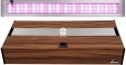 DIVERSA Pokrywa Platino LED Alex 80x35cm (27,6W) Color - Aluminiowa obudowa z oświetleniem Orzech