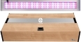 DIVERSA Pokrywa Platino LED Alex 80x35cm (27,6W) Color - Aluminiowa obudowa z oświetleniem Buk