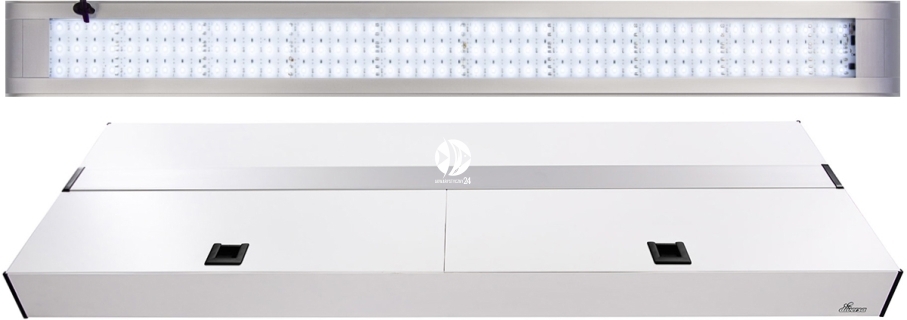 DIVERSA Pokrywa Platino LED Alex 150x60cm (38W) White (133260) - Aluminiowa obudowa z oświetleniem