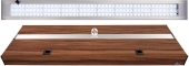 DIVERSA Pokrywa Platino LED Alex 150x60cm (38W) White (133260) - Aluminiowa obudowa z oświetleniem Orzech